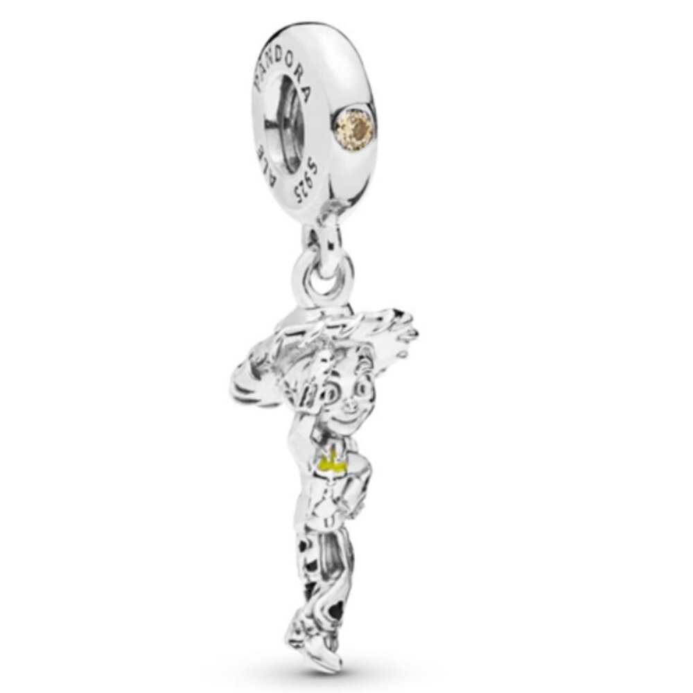 NEW Pandora Disney Pixar Toy Story Jessie Dangle Charm Sterling Silver